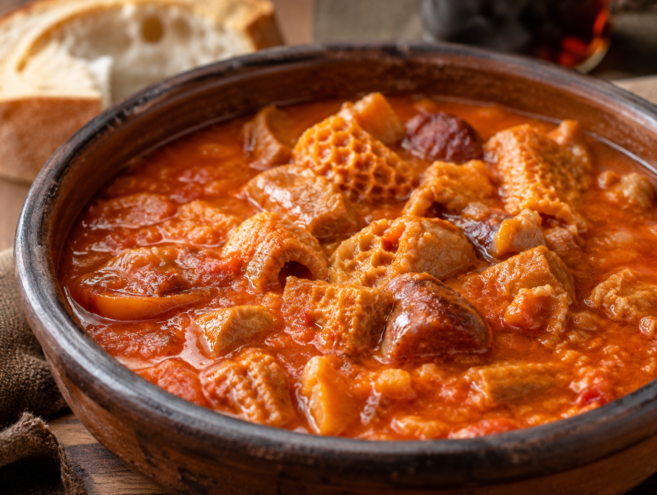 Basque-Style Beef Tripe in Choricero Pepper Sauce