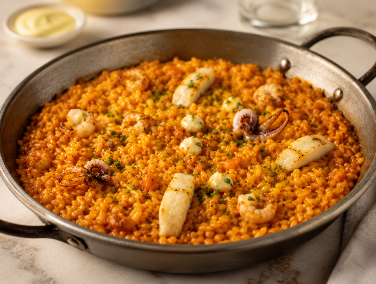 Traditional Valencian Arroz a Banda