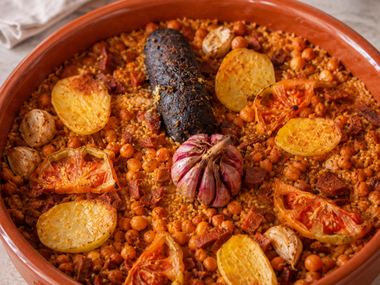 Vegan Spanish Baked Rice (Arroz al Horno)