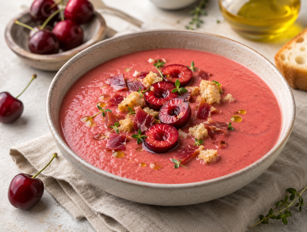 Spanish Cherry Salmorejo