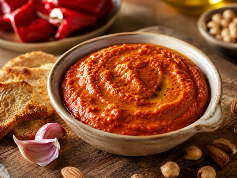 Traditional Spanish Romesco Sauce