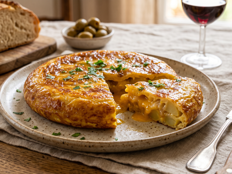 Spanish Potato and Onion Omelet (Tortilla de Patatas)