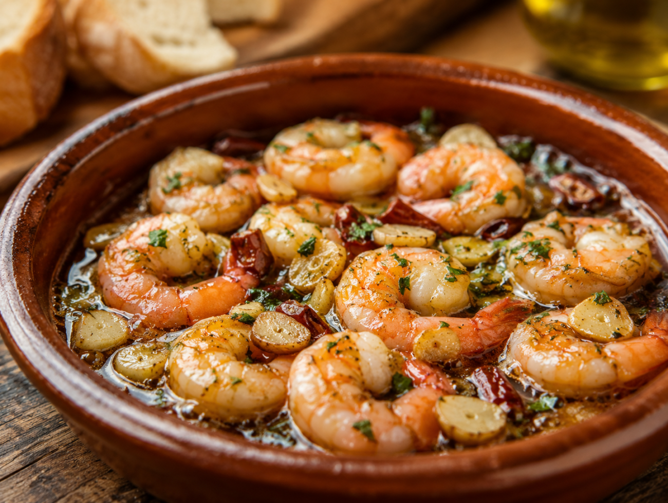 Spanish Garlic Shrimp (Gambas al Ajillo)