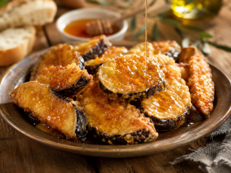 Andalusian Fried Eggplant with Honey